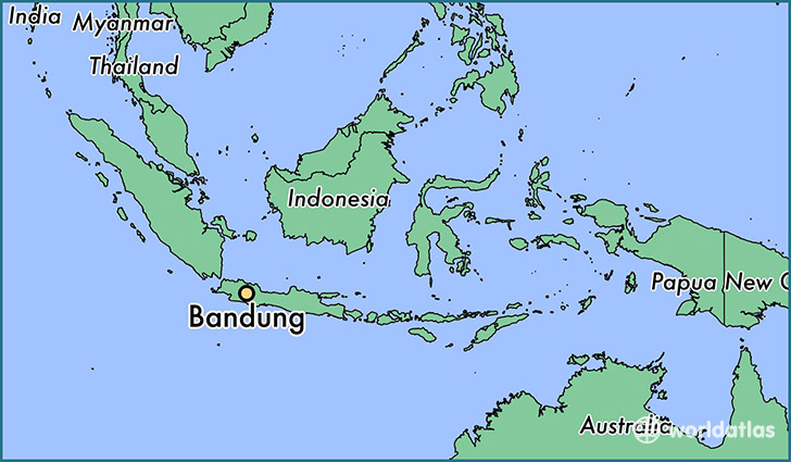 8845 Bandung Locator Map 1