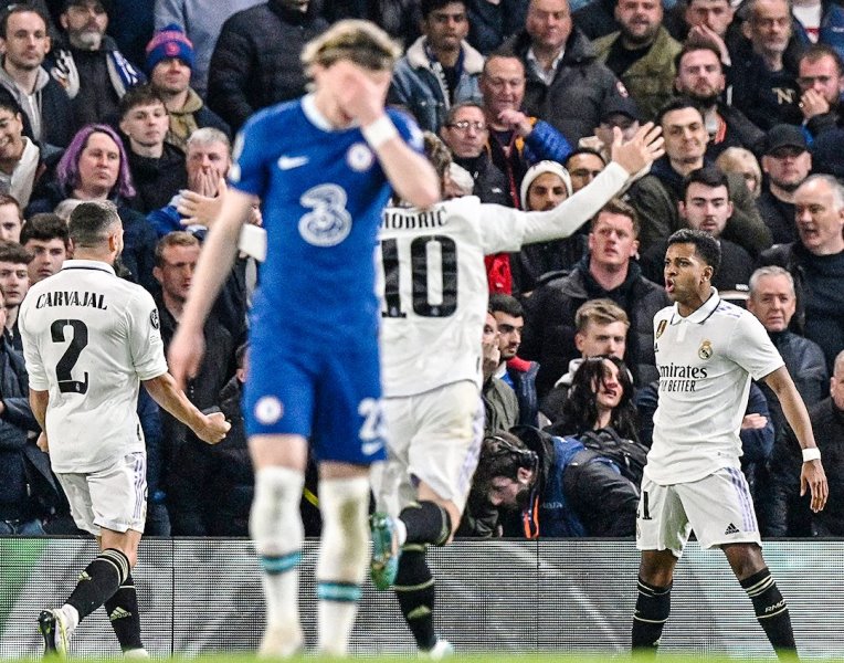Hasil Chelsea Vs Real Madrid Pada Leg 2 Perempat Final Liga Champions 2022 2023. Foto Br Football 3